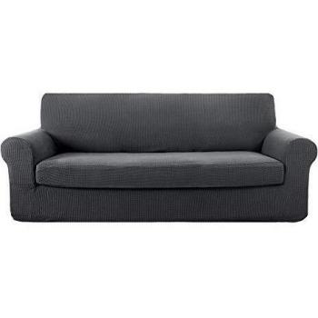 Deconovo Elastic Fabric Jacquard Stretch Sofa Slipcover
