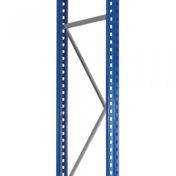 Pallet Stacking Frame S645‑B25 – 800 × 5 m – 100 mm Wide – Blue/Hot‑Dip Galvanized