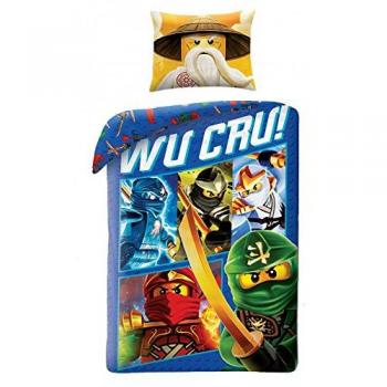 LEGO Ninjago Wu Cru 100% Cotton Duvet Set