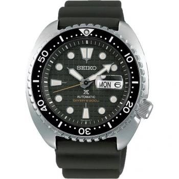 Reloj Profesional Seiko Prospex SRPE05K1, Silicone Verde, Movimiento Auto-reloj