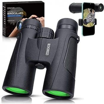 ZIMOCE Familienfernglas 10x42 – HD, wasserdicht, inkl. Aufbewahrungstasche