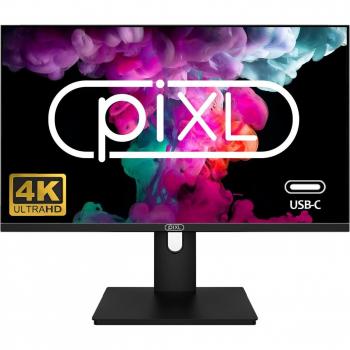 PiXL PX27UDH4K 4K Ultra HD Display with HDMI, DisplayPort, and USB Connections