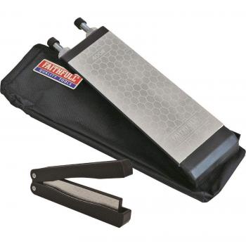 XMS Faithfull Diamond Sharpening Stone & Folding Sharpener