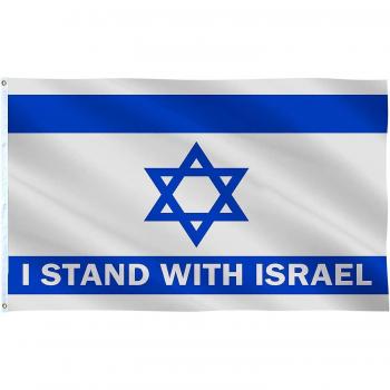 Banderas Nacionales: Israel 90x150 cm Poliéster Colorido