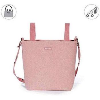 Schwarze Brottasche “Sky‑Boho”