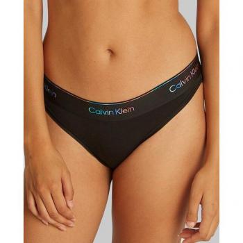Pride Full Briefs by Calvin Klein Black Cotton Blend
