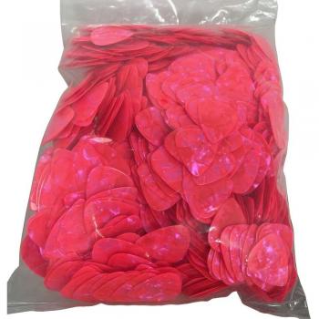 500 Stück Zelluloid Plektren in Rosa Perle 0,46mm/0,71mm/0,96mm/1,5mm