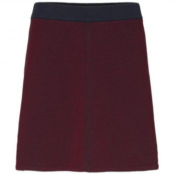 Eco‑Fashion Damen Strickrock – Armed Angels, Ekaterina, Navy/Cranberry