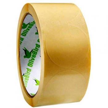 500 Matte Finish Circular Stickers 40mm