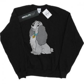 Camiseta Disney Lady and the Tramp para chicas 12-13 negra