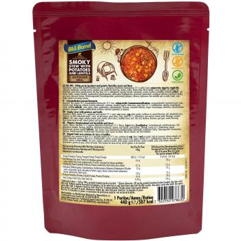 Aardappel-linsensmoky stew van Bla-band