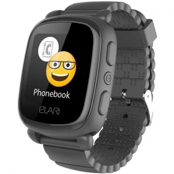Montre intelligente enfant Elari Kidphone 2 GPS noir