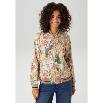 Casual Aniston Blouson für Frauen – Farbvielfalt inkl. Pfau & Blumendesign