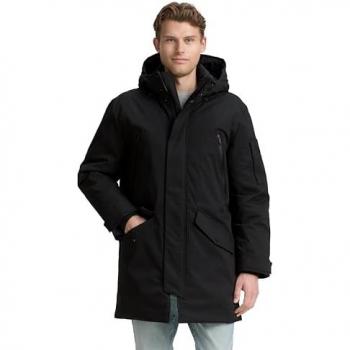 Parka noire XXL de Tom Tailor