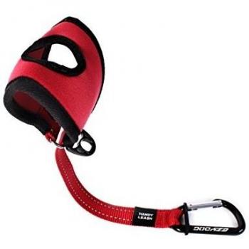 Laisse Ezydog Handy Leash rouge
