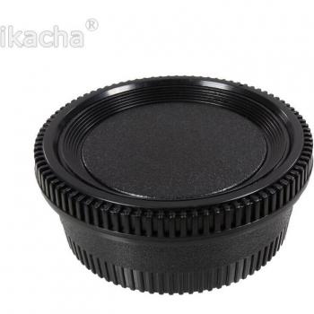 Tapa de cuerpo y tapa de lente trasera para Nikon