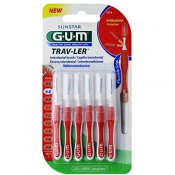 Cepillo Interdental GUM TRAV-LER 1314 0,8 mm