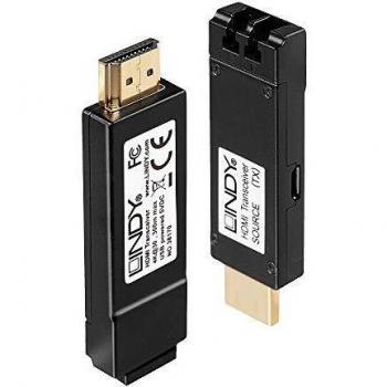LINDY HDMI Extender 4K LWL 300m HDMI Extender über Glasfaserkabel 300 m