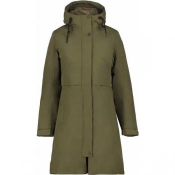 Icepeak Damenmantel Agriga Dunkel Oliv 42