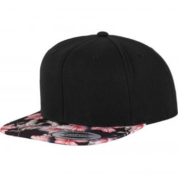 Blanko Floral Snapback Cap mit geradem Schirm
