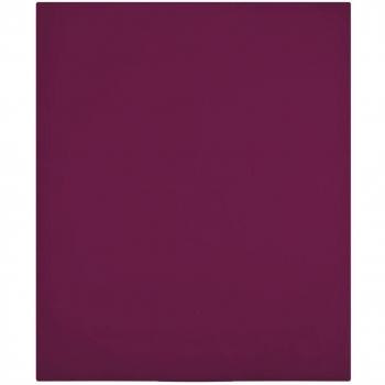 VidaXL Cotton Fitted Sheets, 2 pcs, Bordeaux, 100x200 cm