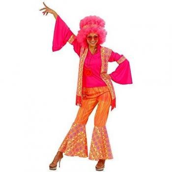 Costume Hippy Donna Multicolore Taglia L