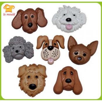 Silicone Dog Alphabet Mould