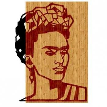 Mosaico Frida: Metal Negro y Marrón