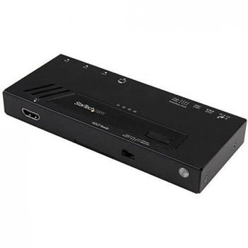 Switch Vidéo HDMI Automatique 4 Ports Commutation Rapide StarTech.com 4K (VS421HD4KA)