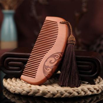 Double Carved Anti-Static Hair Comb for Children
