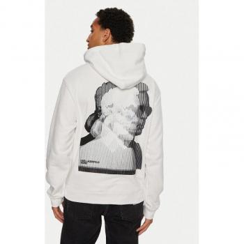 Karl Lagerfeld Weißes Sweatshirt Regular Fit