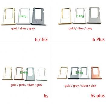 Soporte de bandeja SIM para iPhone 6, 6S, 7, 8 Plus