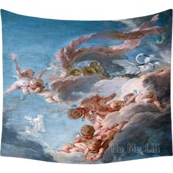 Doll Face Felines Angel Myth Wall Hanging