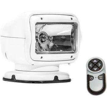 Golight 2000GT Radioray GT Series Permanent Mount White Halogen Searchlight with Wireless Handheld Remote