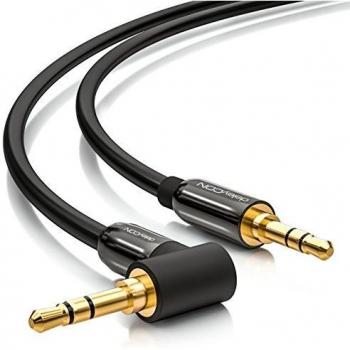 DeleyCON 2x 3,5mm Klinken Stecker (90°)
