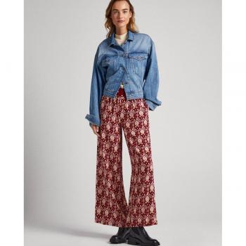 Pepe Jeans Galya Multi Print Pants for Women Size S
