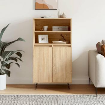 VidaXL 60x36x110 cm Highboard in Sonoma Oak
