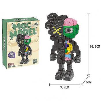 Bloc‑Mini Tigérnu Kaws – Aventures sur Sesame Street