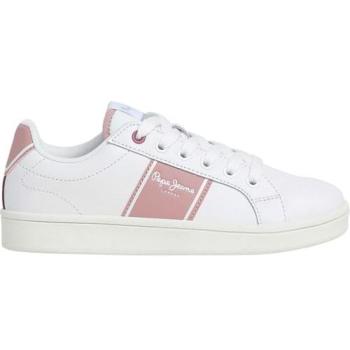 Pepe Jeans Zapatillas Player Top Blanco 32 Para Niñas, Casual y Modernas