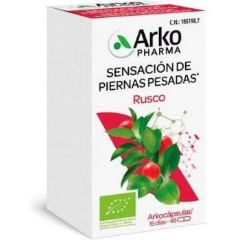Arkopharma Arkocápsulas Rusco, 45 cápsulas