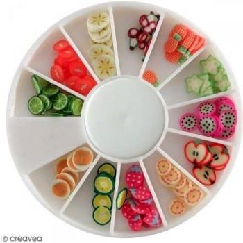 DTM Mini-Cane Tropical Fruit Slivers