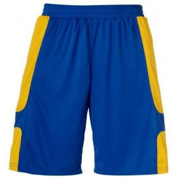 Camiseta de Pantalón Corto Cup Azul Cielo y Amarillo XL, Unisex