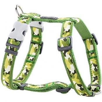 Red Dingo Camouflage Dog Harness, 12mm, X-Small