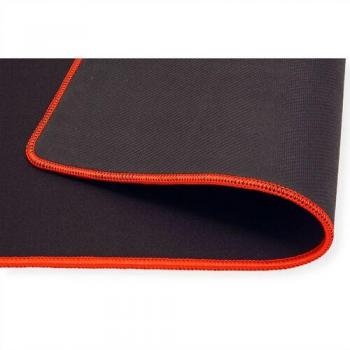 Tapis de souris ROLINE pour gamers Noir/Rouge