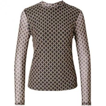 ONLY Playera Mujer ONLERICA VIDA MALLA L/S
