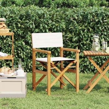 Silla Directora Plegable Torana en Madera de Teca