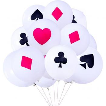 12 Inch Poker Balloons