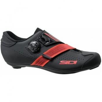 Sidi Scarpe Da Strada Prima Nero Rosso