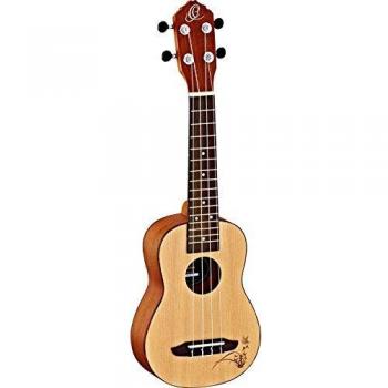 ORTEGA Guitars Ukulele, RU5-SO Sopran Ukulele, Ukulelen, Sopran Ukulelen, RU5-SO Sopran Ukulele