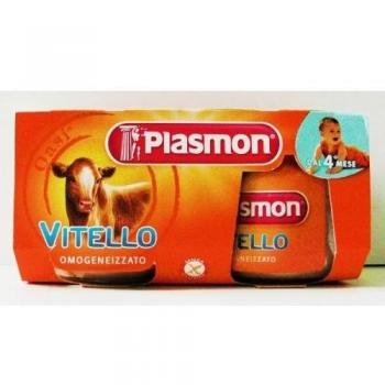 PLASMON OMOGENEIZZATO MANZO 120 G X 2 PEZZI